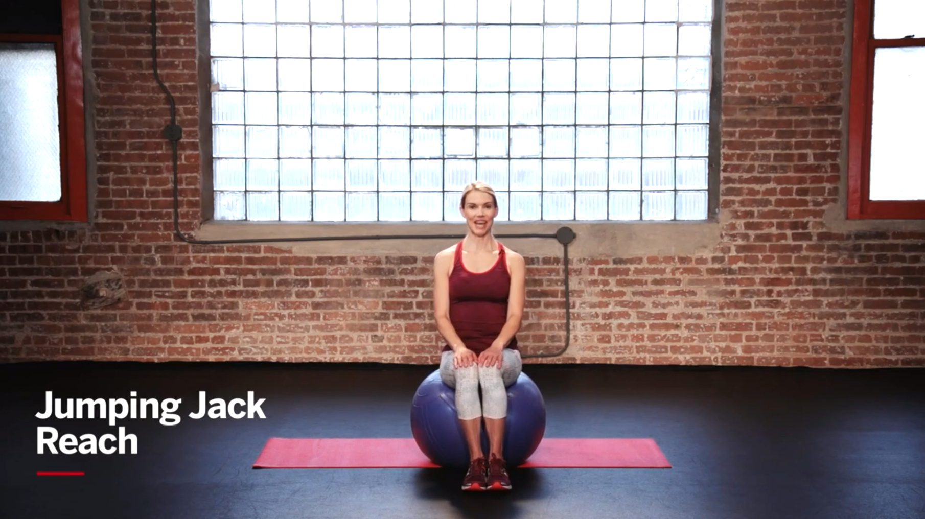 Jumping Jack Reach – Full-Body Cardio and Flexibility